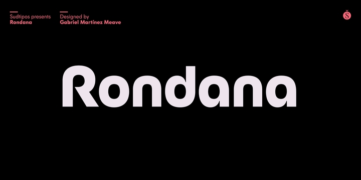 Example font Rondana #1